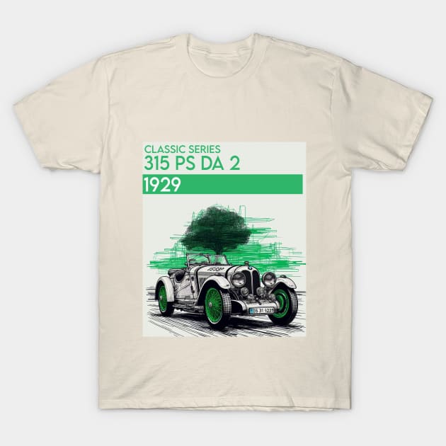 1929 315 PS DA 2 T-Shirt by SquareFritz